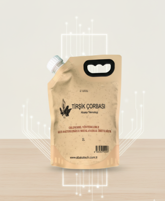 Tirşik-Probiyotik Çorba-1 L Doypak Pakette-Püre Formunda-Türkiye'de Bir İlk!