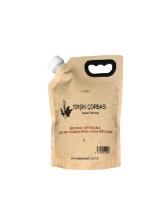 Tirşik-Probiyotik Çorba-1 L Doypak Pakette-Püre Formunda-Türkiye'de Bir İlk!